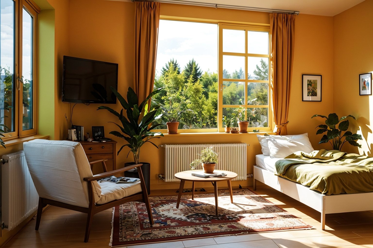 C_room,Plants,windows,Doomsday Reserve,HD,16k,