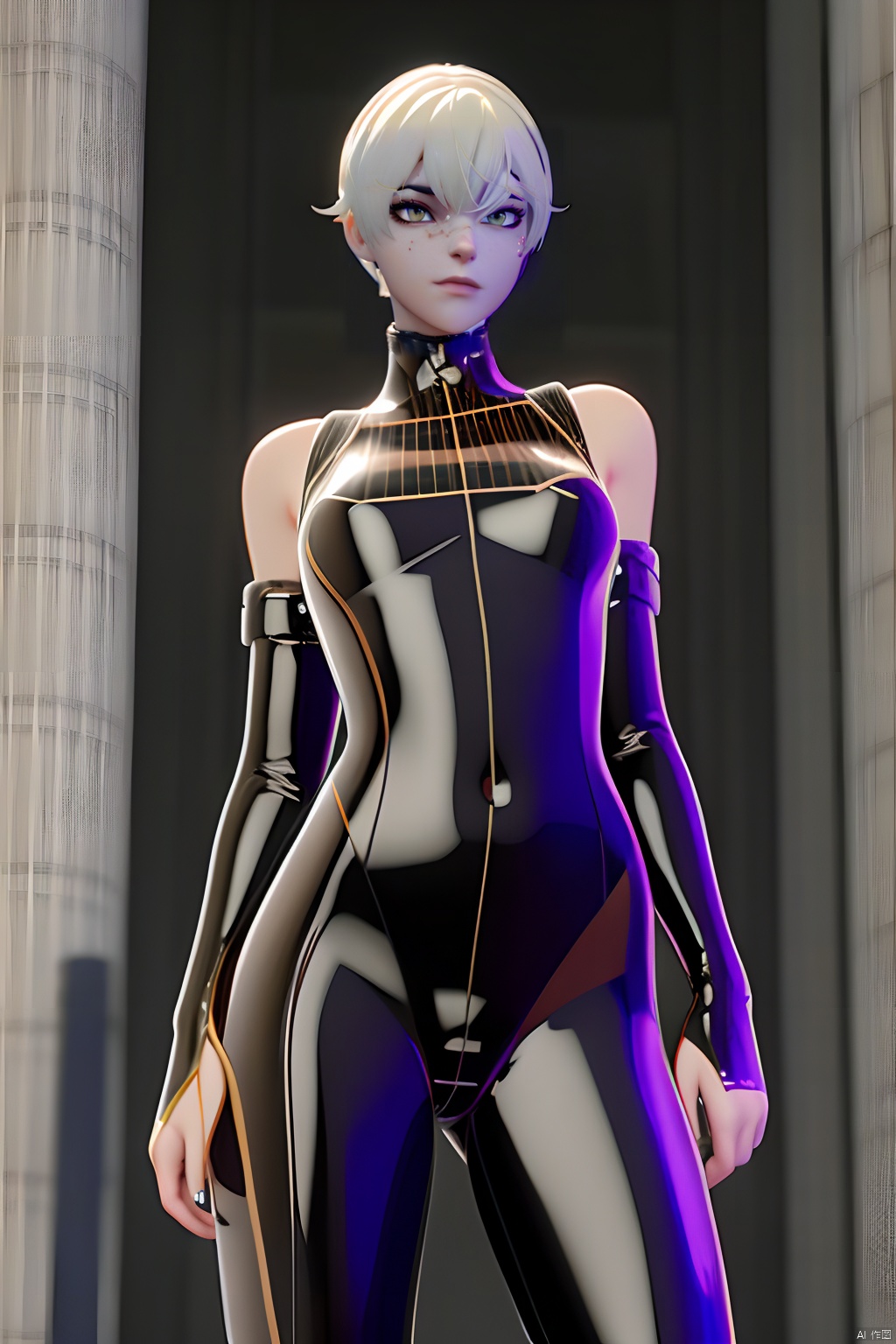 1girls,solo,hime cut,latex<lora:EMS-346315-EMS:0.800000>