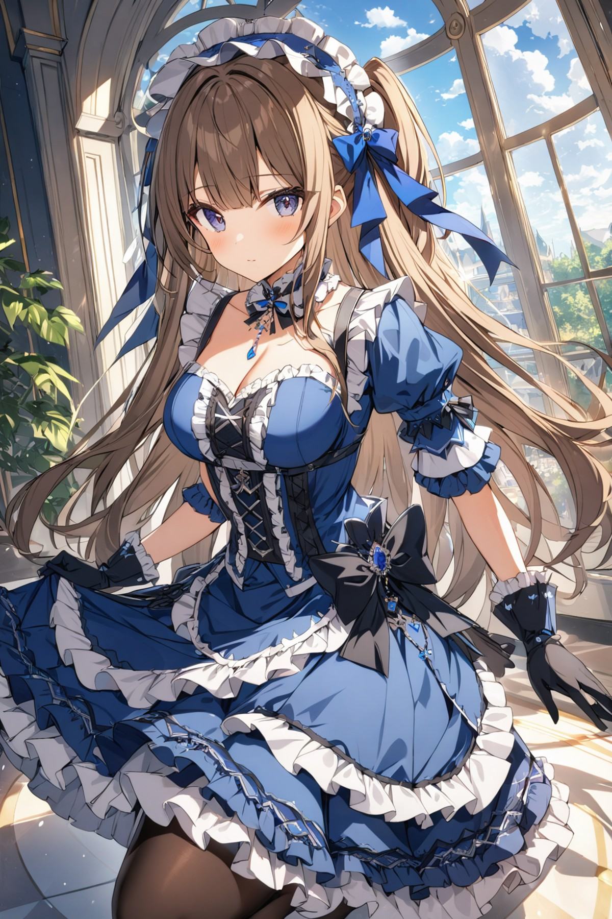 1girl,  solo,  long hair on Tensor.Art