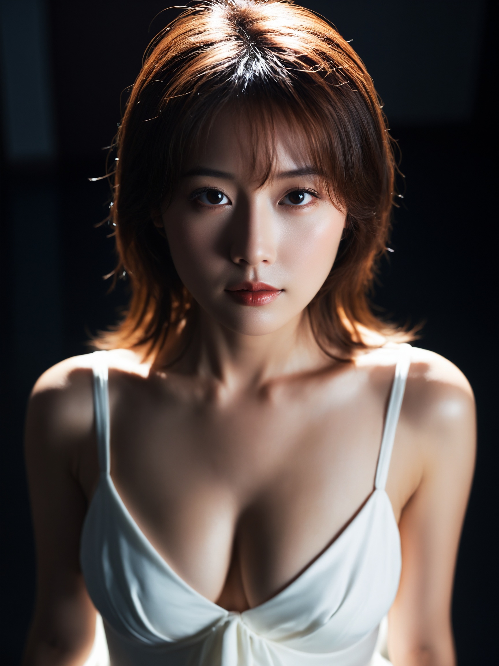 best quality,  masterpiece,  raw photo of asian female in white dress on Tensor.Art