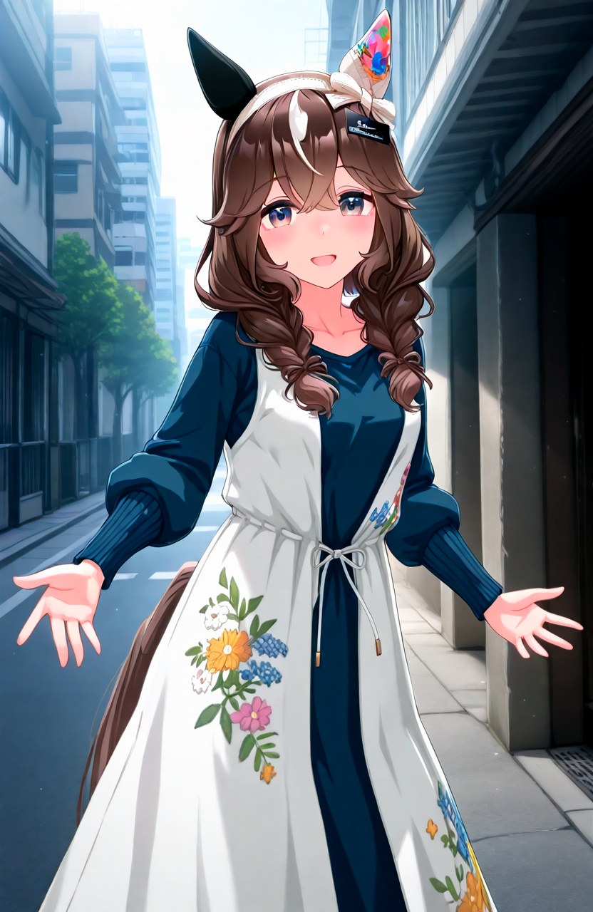 curren_bouquetd'or /(umamusume/),  1girl,  horse ears on Tensor.Art
