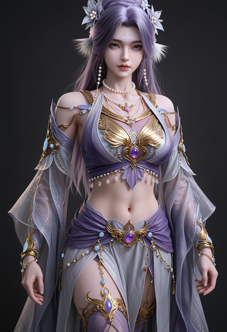 瑶光仙子仅有上半身素材-国漫-pony by 云落 on Tensor.Art