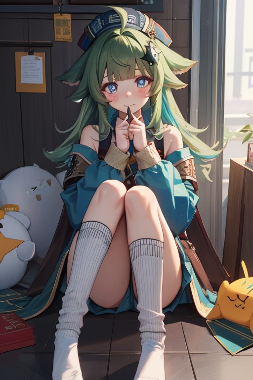 huohuo \(honkai star rail\),  1girl,  solo on Tensor.Art