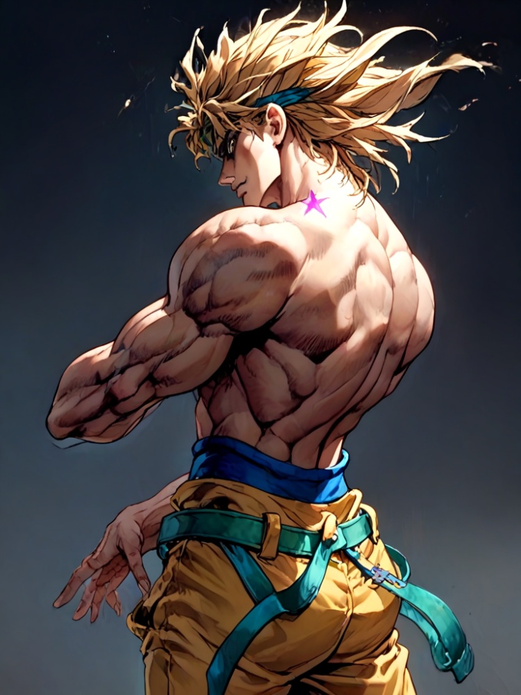dio and his star birthmark by 鬼畫符 on Tensor.Art