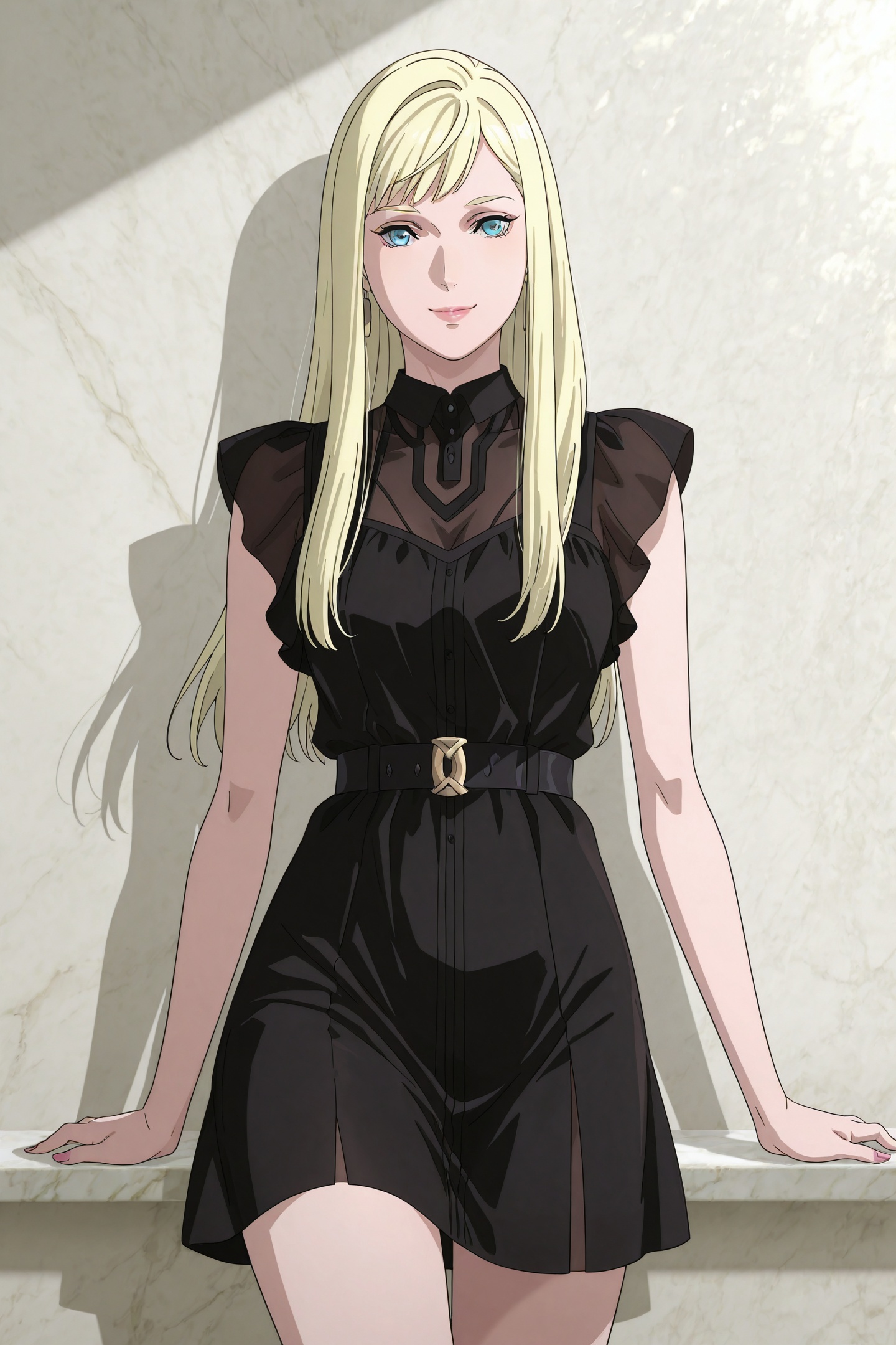 Mobile Suit GUNDAM HATHAWAY Anime Style,  Gigi Andalusia,  1girl on Tensor.Art