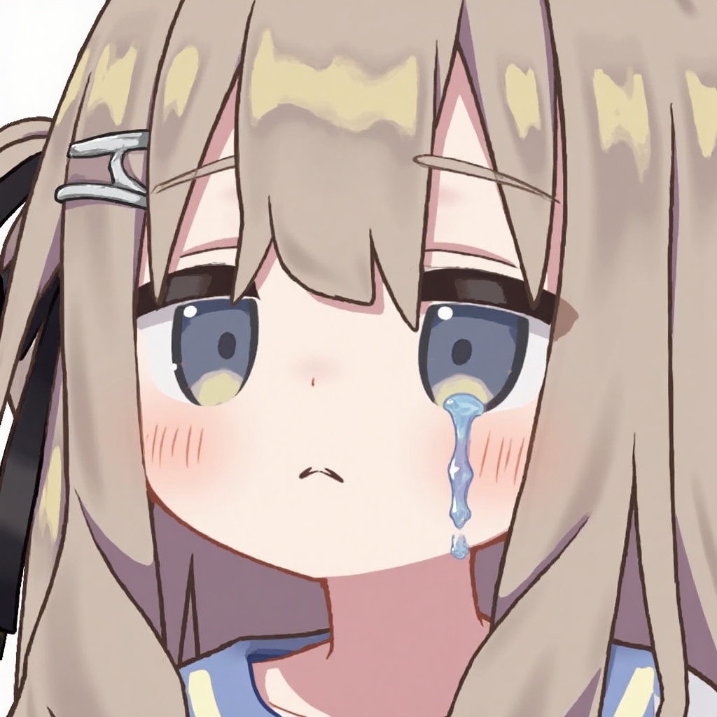 kipfel,1girl,sad,tear,crying,teardrop,streaming_tears,tears,