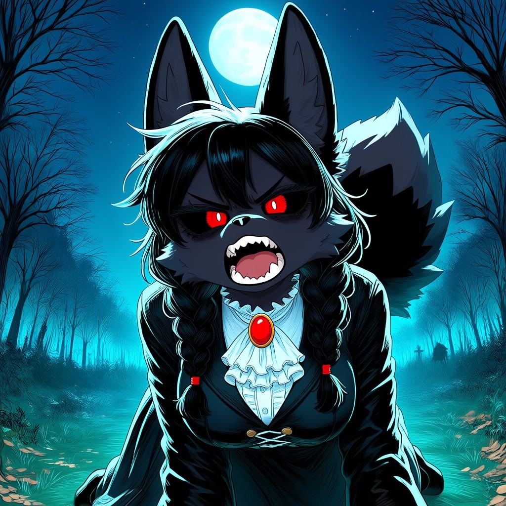 raithwyn,  fox girl,  furry on Tensor.Art