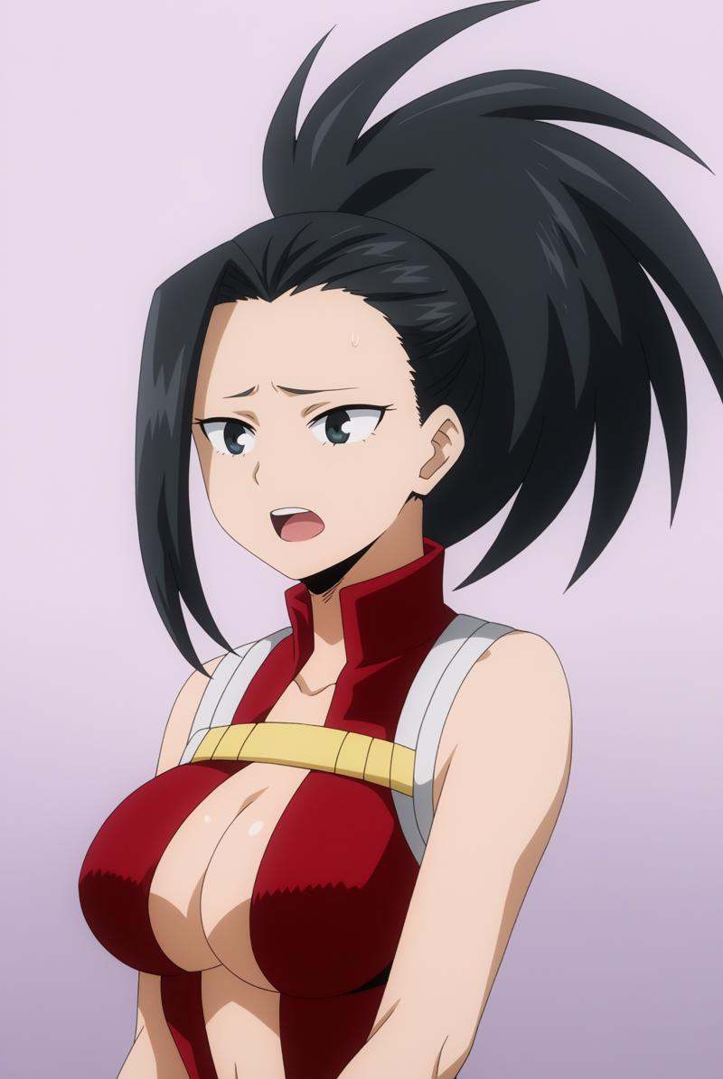 Yaoyorozu_Momo,  solo,  French Maid Costume on Tensor.Art