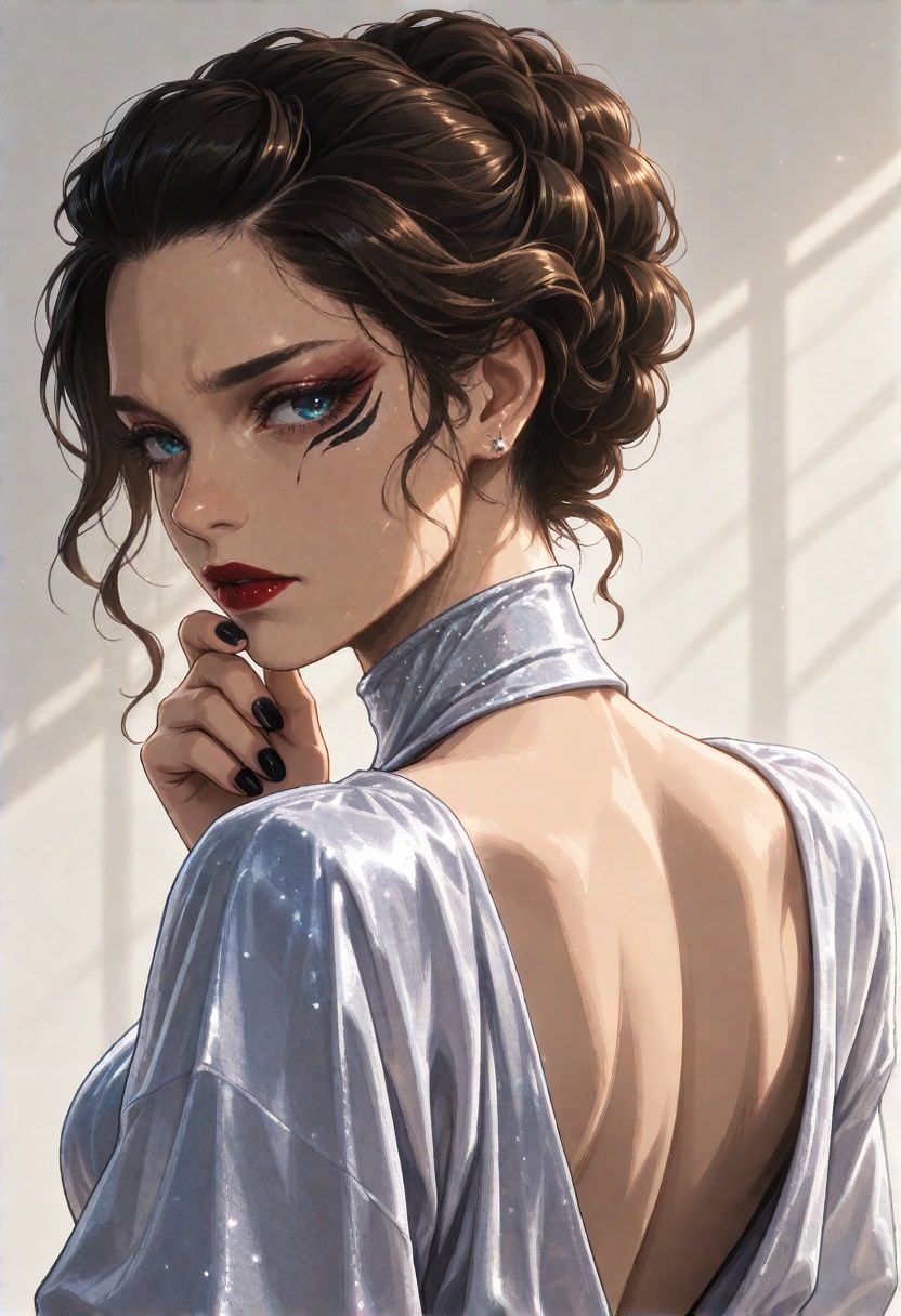 1girl,  water eyes,  detailed eyes on Tensor.Art