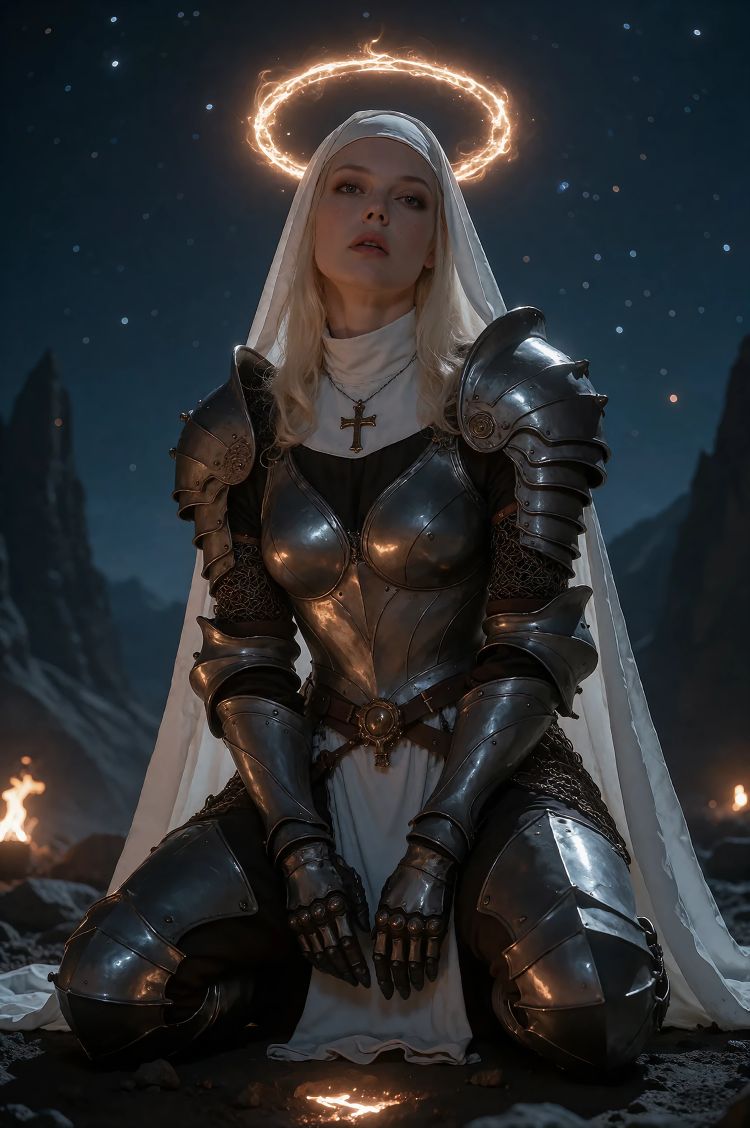 Krea2风格系列-幻想盔甲战士Knight by getphat on Tensor.Art