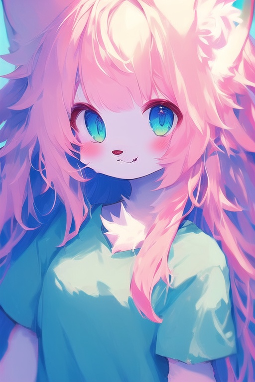 1girl,  animal ears,  solo on Tensor.Art