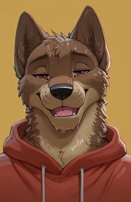 zaush,  wet fur,  anthro on Tensor.Art