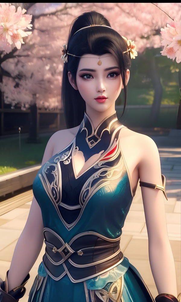 (,1girl, ,best quality, ),looking at viewer, <lora:378-DA-大主宰-唐芊儿:0.8> ,, ,masterpiece, (( , )),ultra realistic 8k cg, ,tamari \(flawless\),   ,cleavage,perfect cherry blossom, ,lace , (()), (),