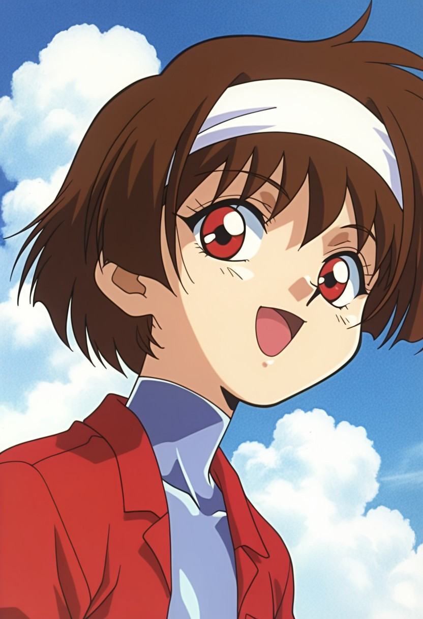 masterpiece,  best quality,  1990s retro anime style on Tensor.Art