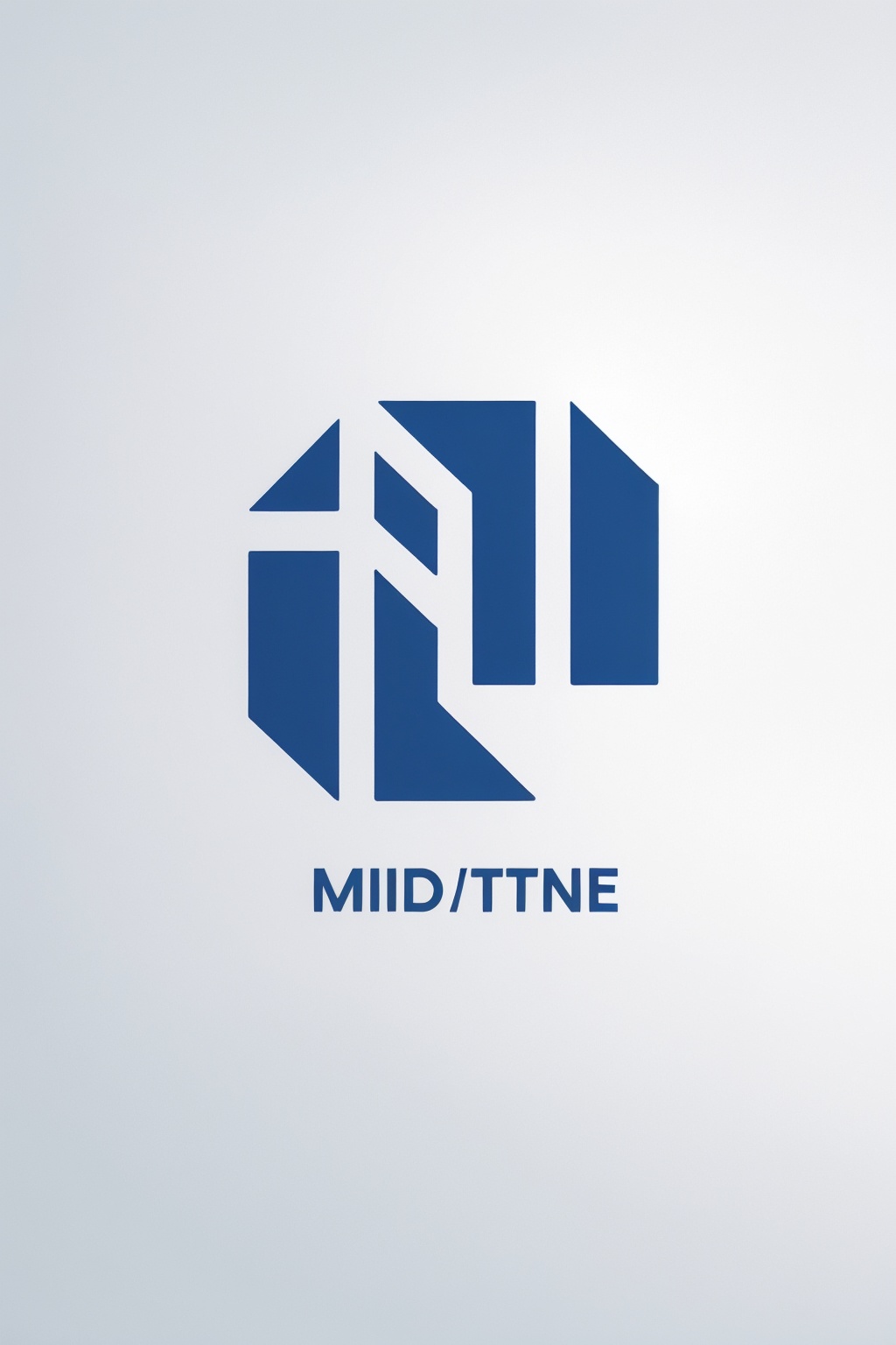 modernlogo Blue shape on white background <lora:logo3:0.8>