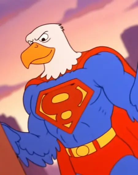 Superman Warpland,  muscular,  eagle on Tensor.Art