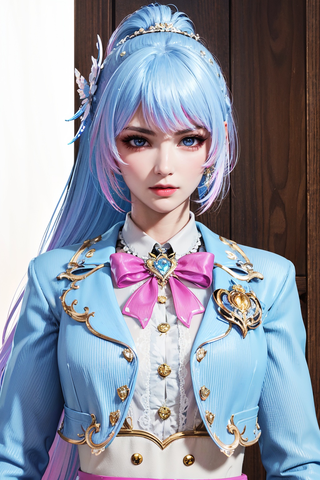 1girl,  solo,  long hair on Tensor.Art