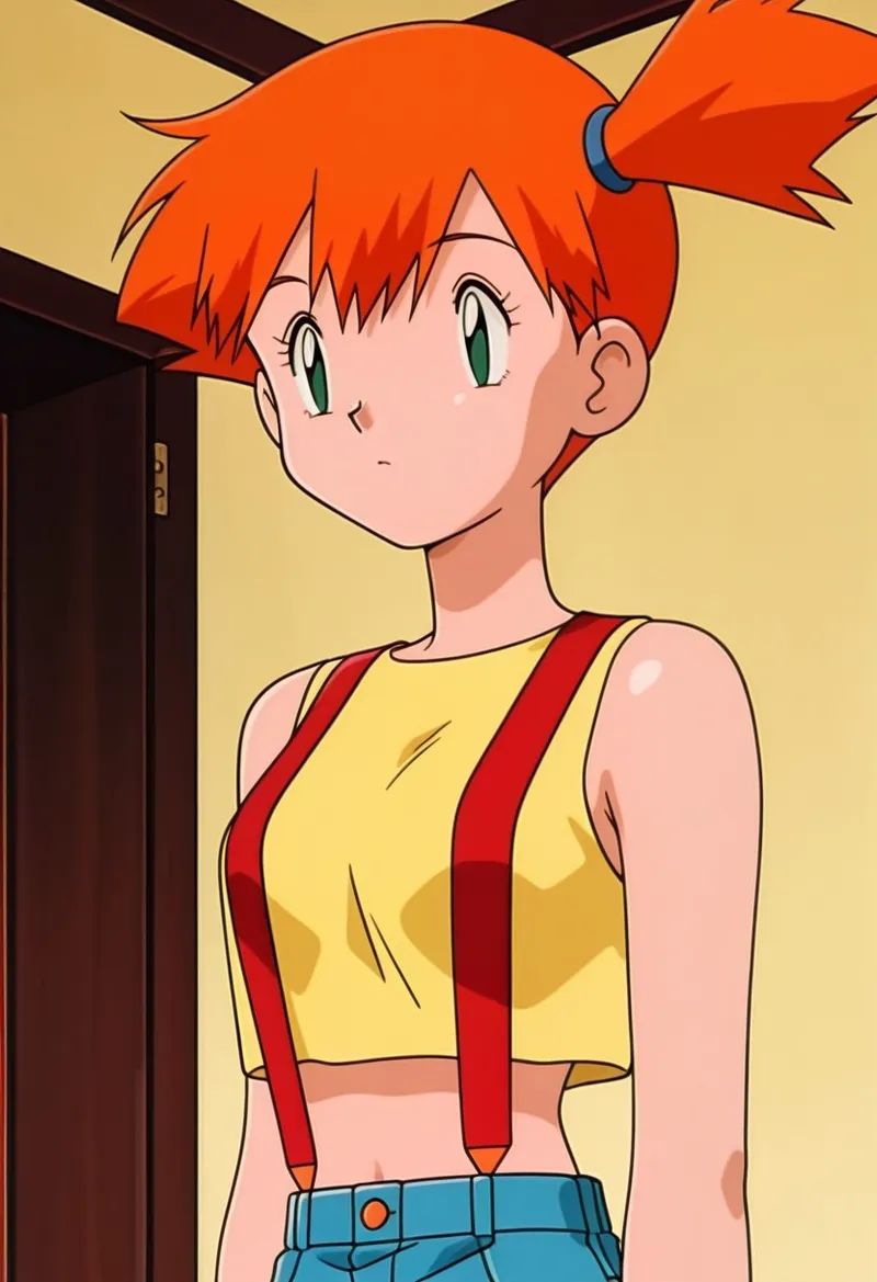 misty (pokemon),  1girl,  solo on Tensor.Art