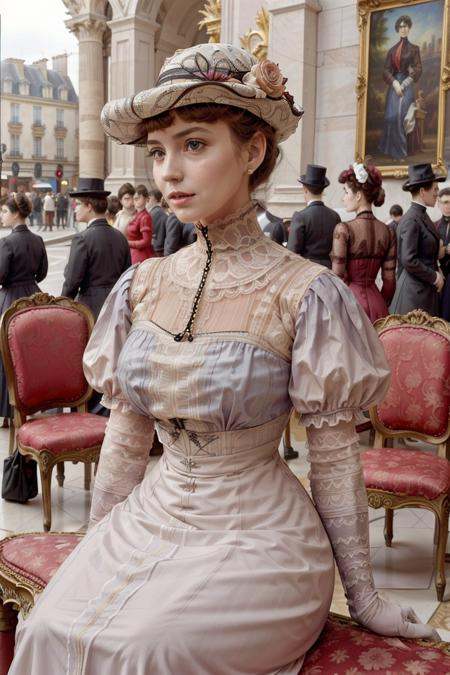 masterpiece,  uhd,  sharp color photo of a pretty lady wearing a dress on Tensor.Art