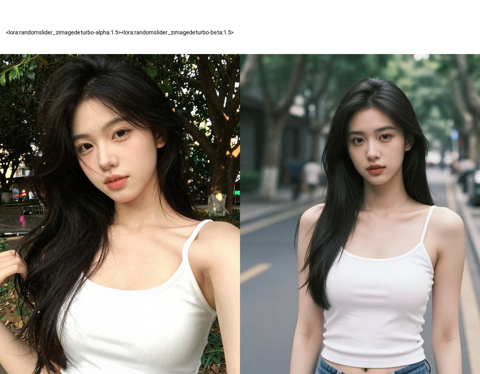 1girl,  street,  cleavage on Tensor.Art