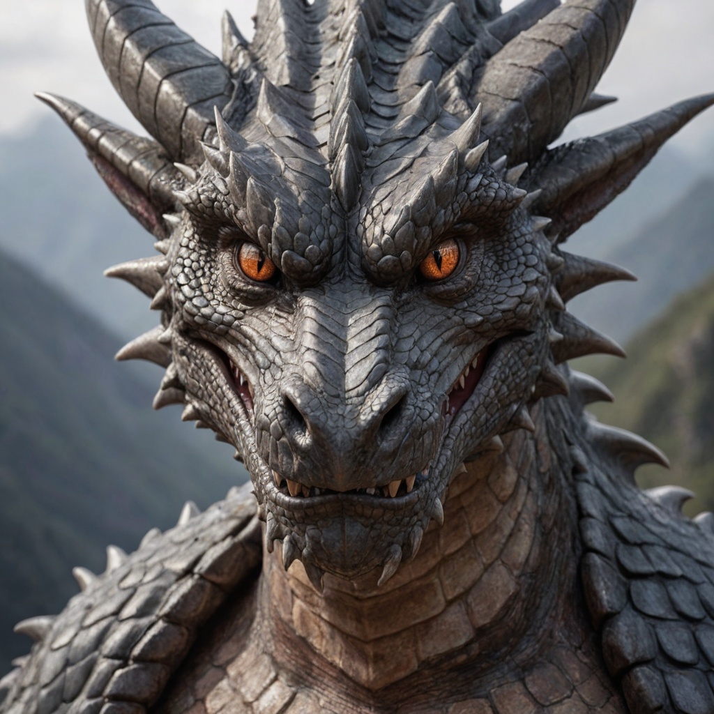 photo ,  face portrait,  dragon on Tensor.Art