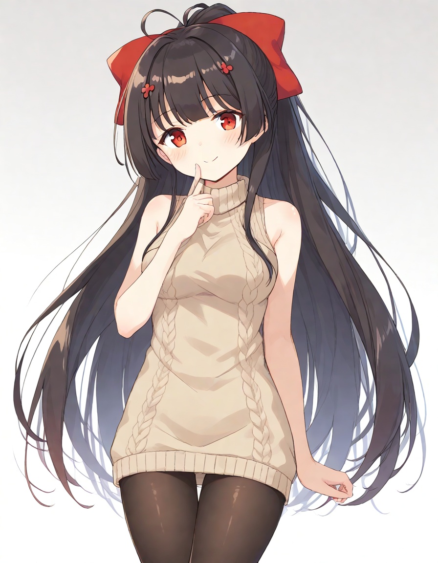 agano \(azur lane\),  sweater dress,  sleeveless on Tensor.Art