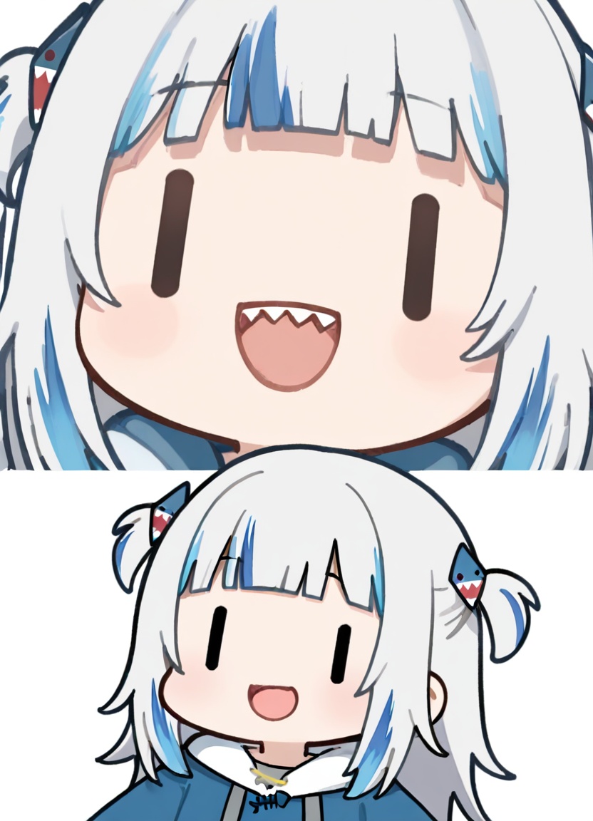 1girl,  virtual youtuber,  gawr gura on Tensor.Art