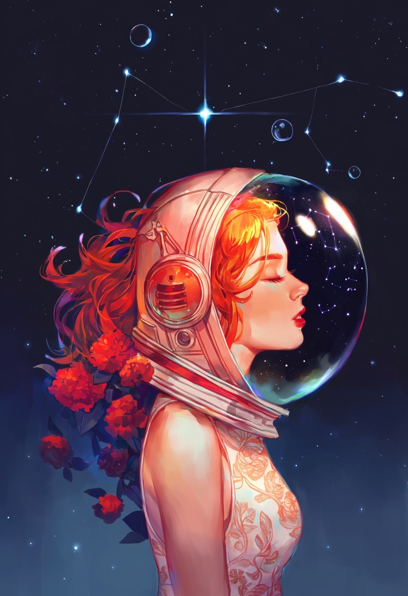 1girl,  closed eyes,  solo on Tensor.Art