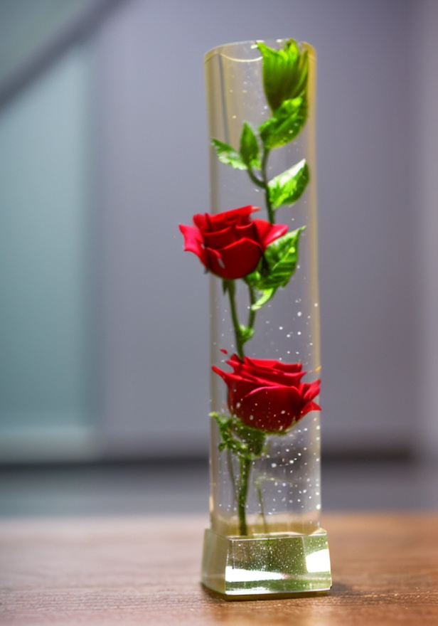 blurry, cnliuli, crystal,sparks,flower, artist name, blurry, english text, cup, petals, no humans, rose, red flower, drinking glass, red rose, drink, glass, still life, ice cube, <lora:SD1.5_CNliuli.64:0.6>