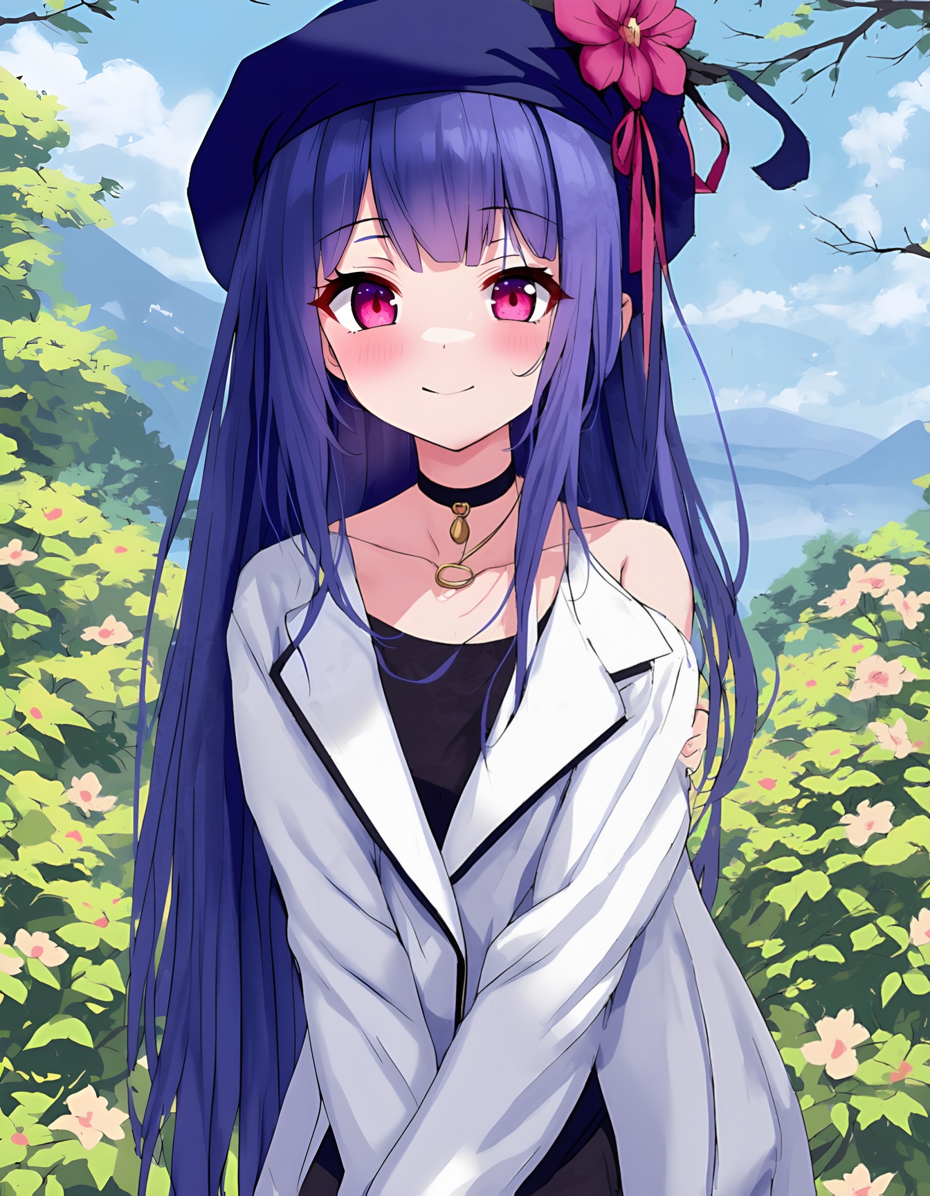1girl,  long hair,  looking at viewer on Tensor.Art
