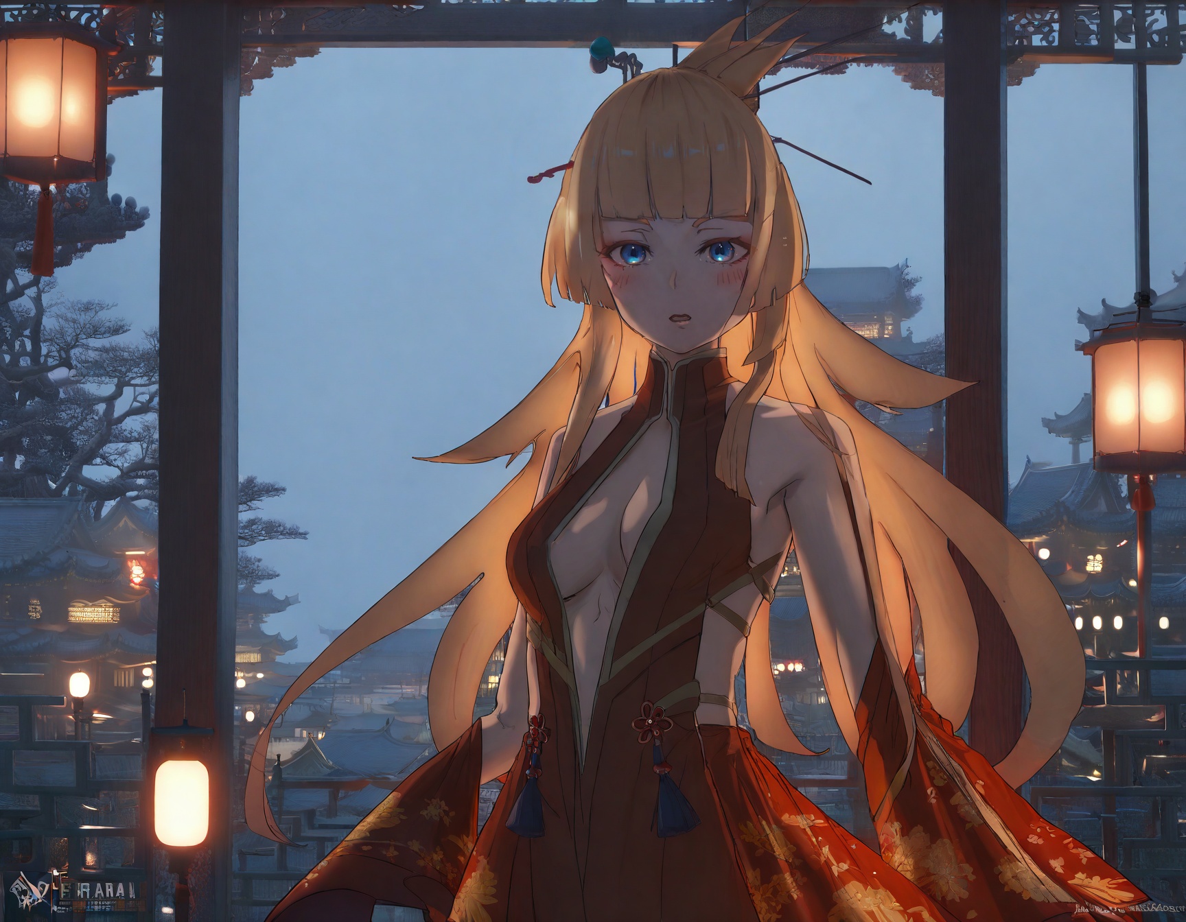 1girl,  solo,  long hair on Tensor.Art