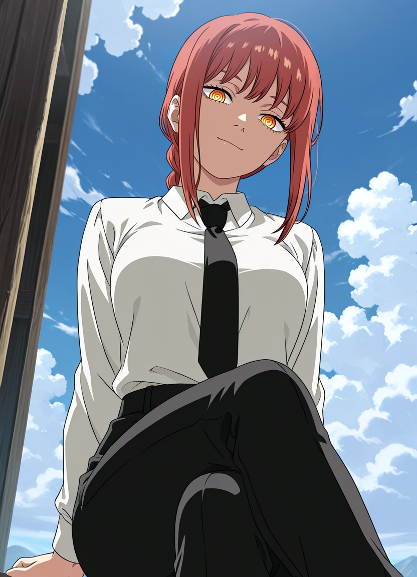 1girl,  smile,  head tilt on Tensor.Art