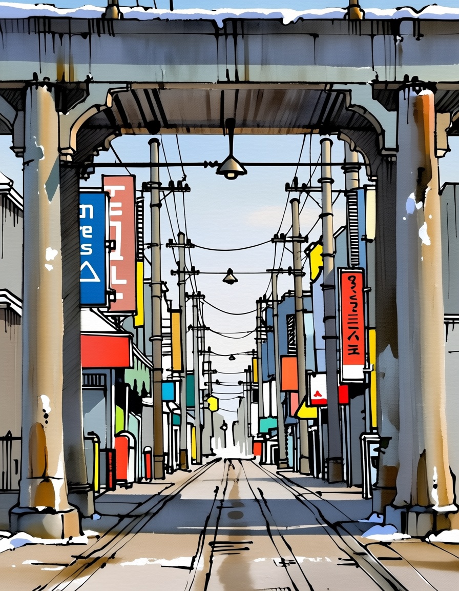 illustration,  abstract,  simple background on Tensor.Art