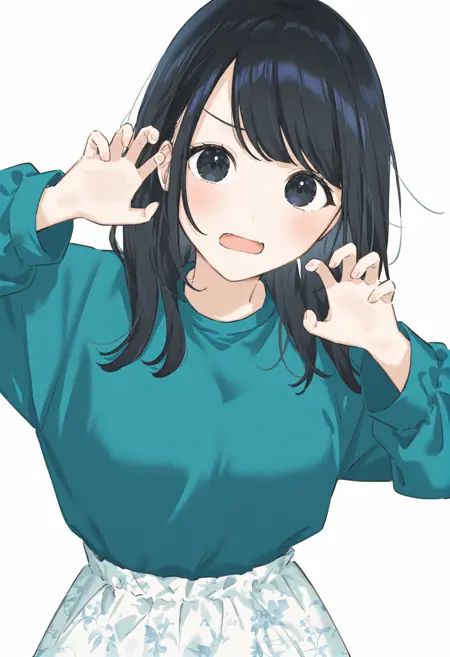 sako,  white_background,  female on Tensor.Art