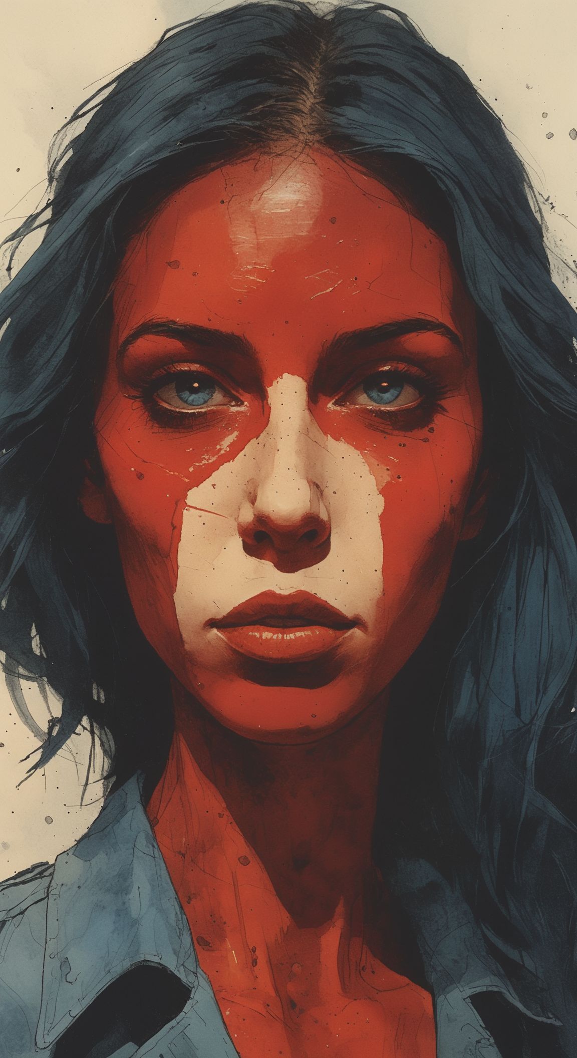 highly detailed linework,  textured shading,  gritty inking on Tensor.Art