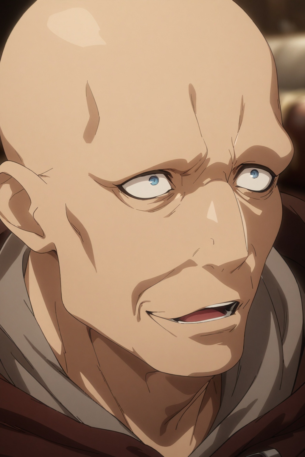 diru,  1man,  bald hair on Tensor.Art