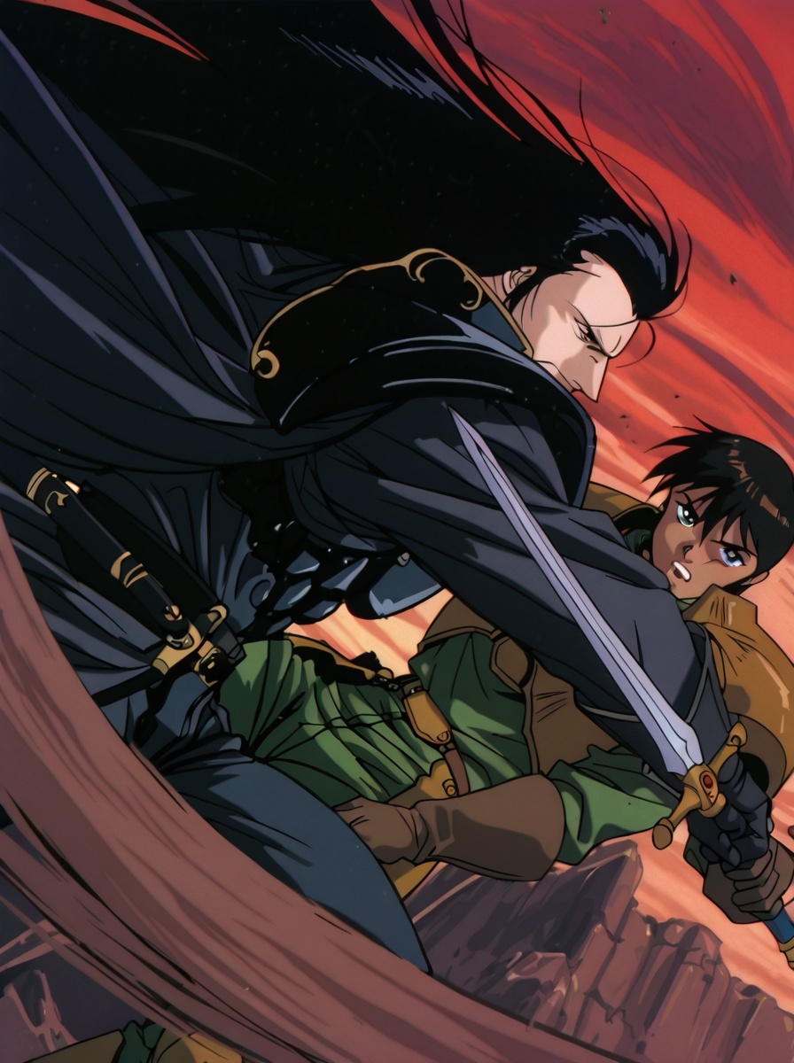lodoss,  2boys,  parn on Tensor.Art
