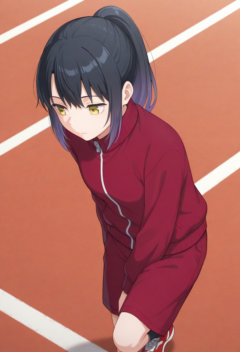 yotsuyamiko,  yotsuyatrack,  gradient hair on Tensor.Art