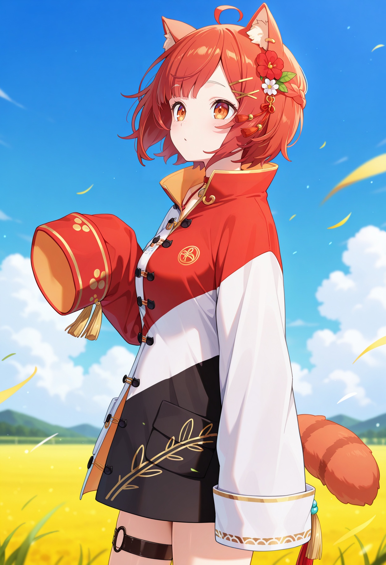 best quality,  masterpiece,  1girl on Tensor.Art
