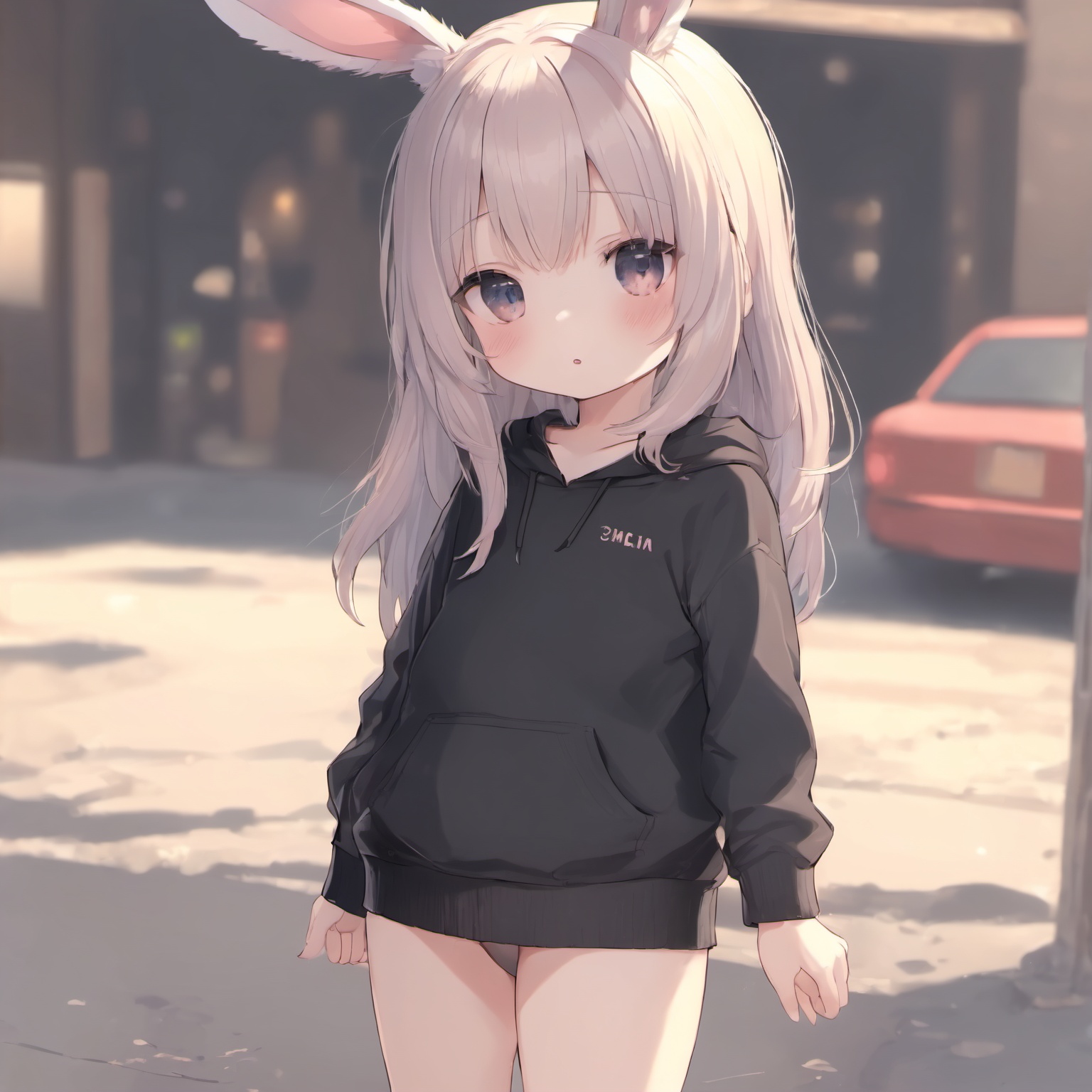 <lora:rabbit_girl_xl_v1:0.8>,1girl,full body,