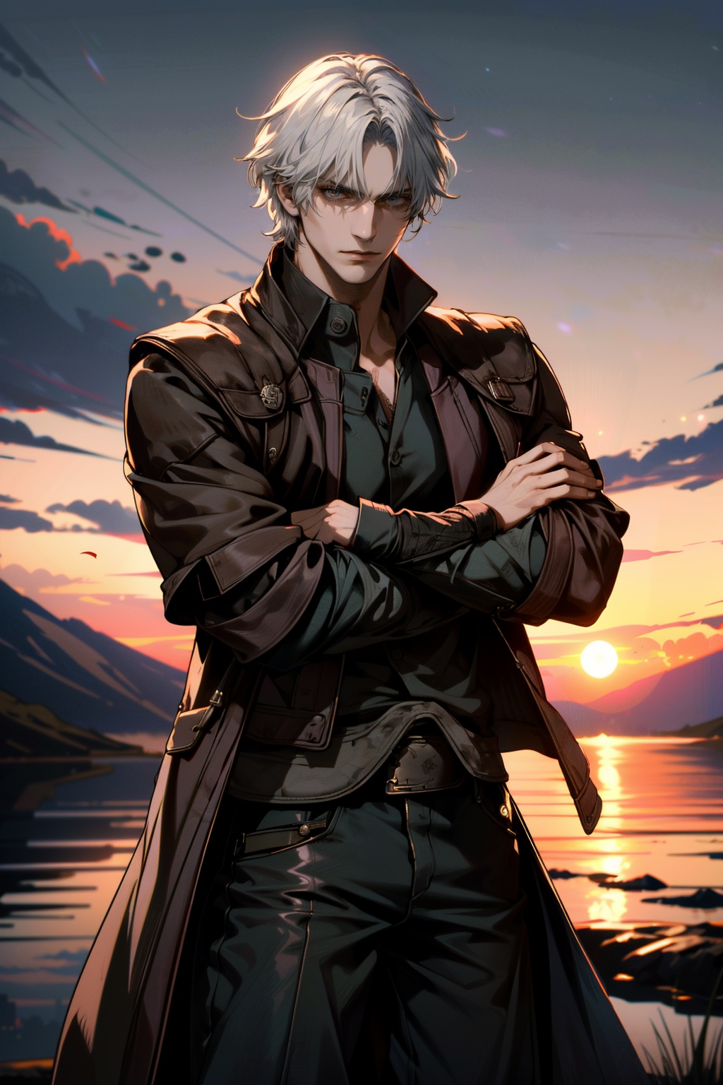 ((ultra detailed,  masterpiece,  absurdres))DMC5Dante on Tensor.Art