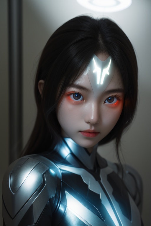 1girl,  ultraman,  delicate features on Tensor.Art