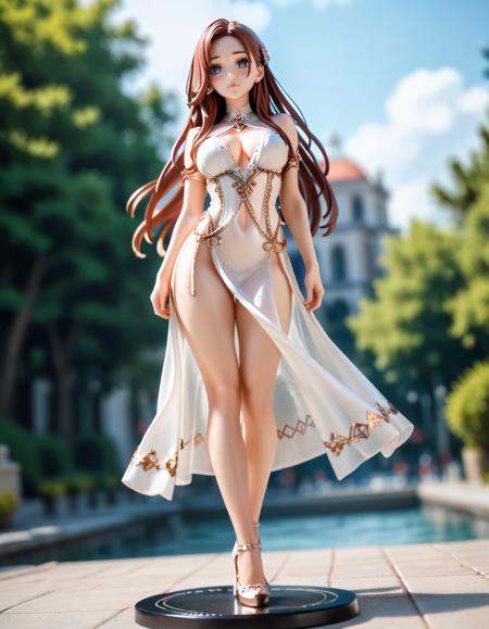 1girl, long hair, (full body shot:1.2), figure, zPDXL3, safe_pos, score_9, score_8_up, source_realistic, rating_explicit, 8k, best quality, masterpiece, expressiveh, intricate details, ultra high res, sharp focus, digital art, cinematic, extremely detailed, cinematic light, photo studio lighting, Unreal Engine, dramatic angle, dynamic camera angle, unique perspective, unique angle, wide angle, dutch angle, foreshortening, blurred eyes, innocent, extra blush under eyes, big eyes, beautiful detailed eyes, detailed beautiful delicate face,  realistic humid skin, detailed skin sexy pose, sensual posture, graceful pose, curvy, scenery, blurry background