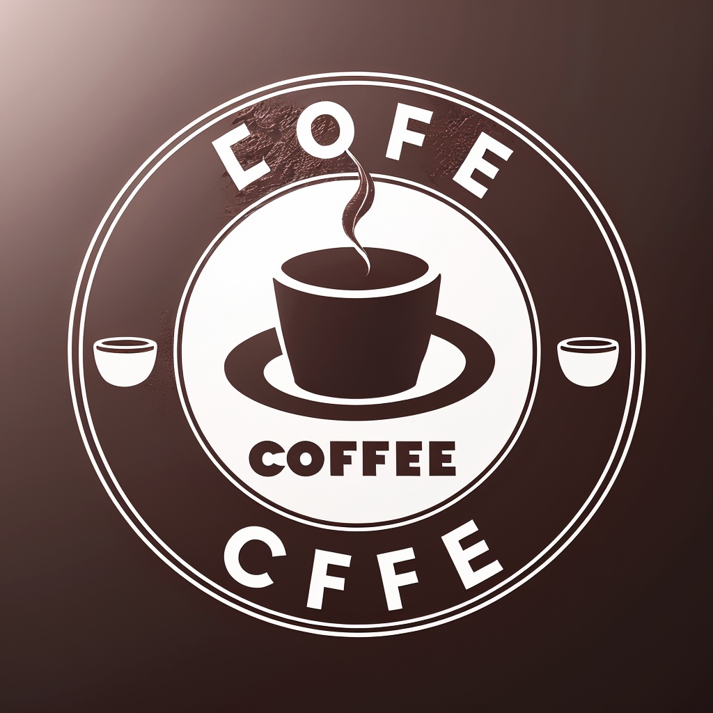 logo,a logo for a coffe shop, coffe,LogoRedAF, logo design, symmetrical, soft colors, machine colors, (machine texture:1.37), machine logo   <lora:logo:0.66>