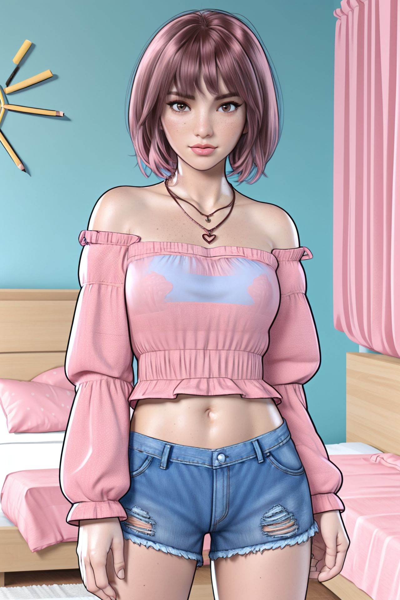 1girl,  solo,  sienna on Tensor.Art