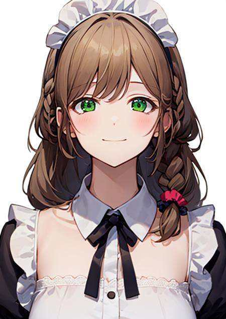 best quality,  upper body,  white background on Tensor.Art