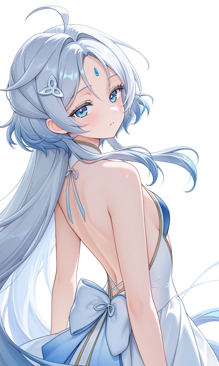 lisette,  very long hair,  short hair with long locks on Tensor.Art