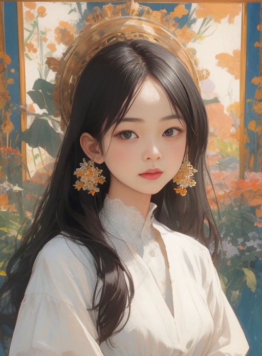 唯美水彩人物 by 阿泽泽 on Tensor.Art