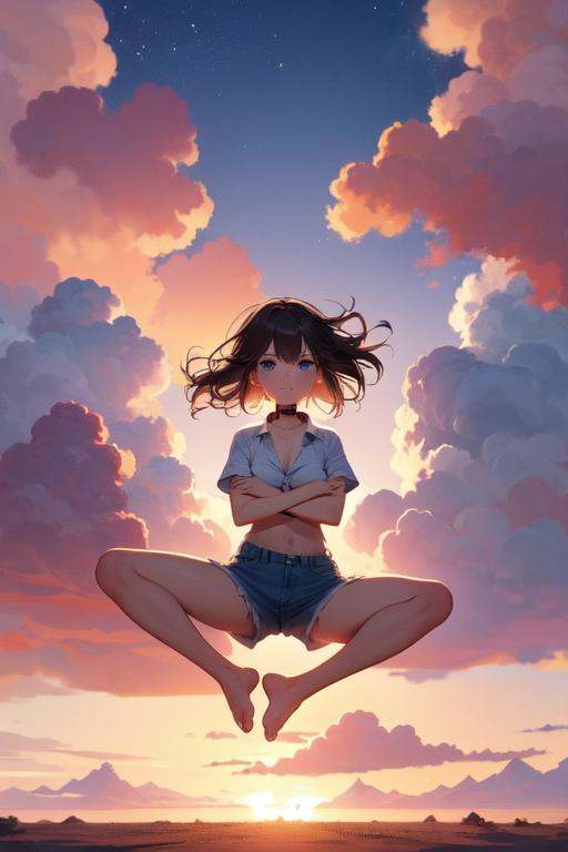 (((masterpiece))),  (((best quality))),  (((barefoot))) on Tensor.Art