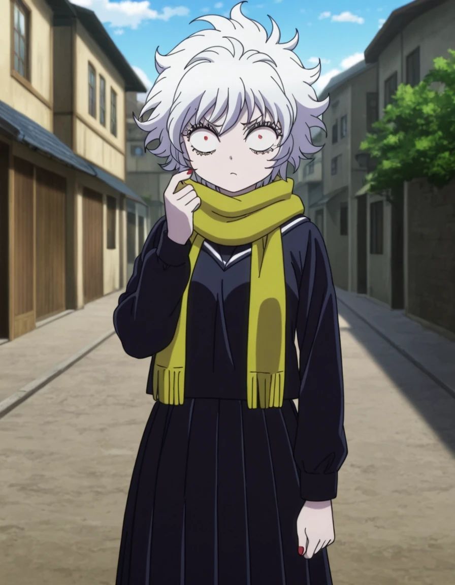 mechakochan,  1girl,  white hair on Tensor.Art